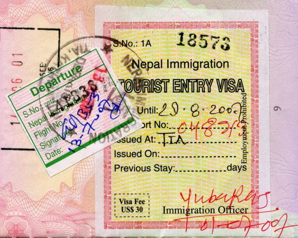 Tourist Visa Entry